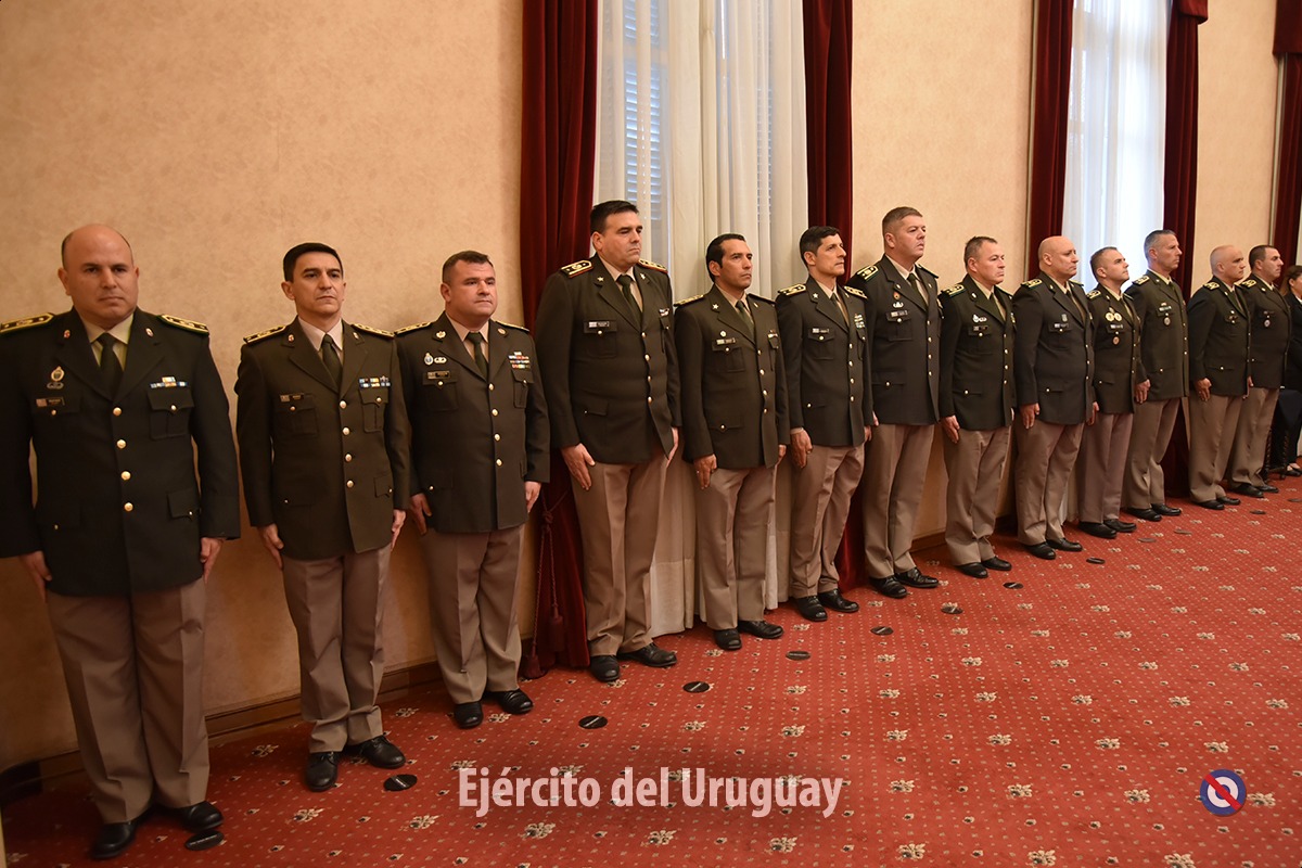 Ceremonia de ascenso de Tenientes Coroneles al grado de Coronel